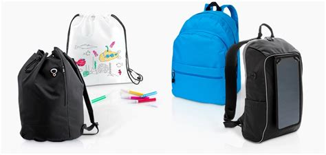 Mochilas personalizadas de calidad con logo publicitario.